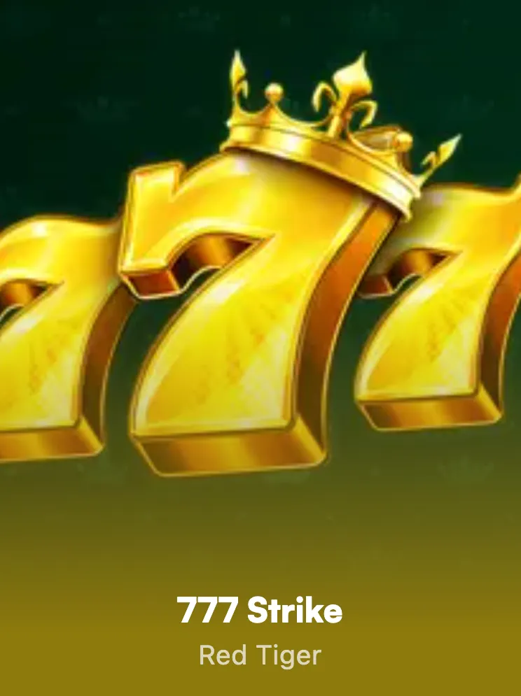 777 Strike slot by Red Tiger